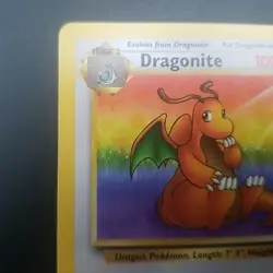 Dragonite 19/62 - NON-HOLO RARE - FOSSIL SET - VINTAGE WOTC Pokemon Card - NM - Image 2