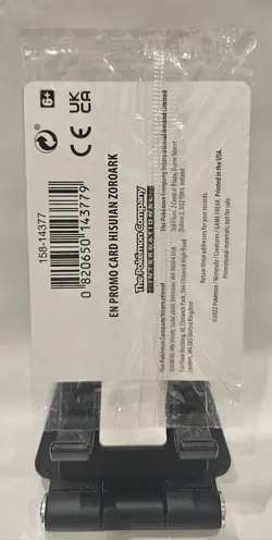 Pokemon Hisuian Zoroark Gamestop Exclusive Promo Card 076/196 SEALED NM - Image 2