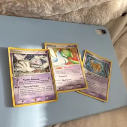 Pokemon TCG Dusclops Gardevoir Shedinja EX Delta Species Lot of 3 Cards - Image 1