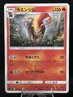 Pokemon Card Japanese - Pyroar 016/060 SM7a - Image 1