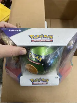 Pokemon TCG Sam’s 3-Pack Poke Ball Kanto Power Mini Tins Booster Cards #2 - Image 4