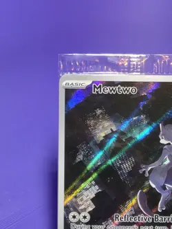 MEWTWO SVP 052 Scarlet Violet 151 Promo Illustration Rare Pokemon Card SEALED - Image 3