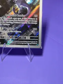 MEWTWO SVP 052 Scarlet Violet 151 Promo Illustration Rare Pokemon Card SEALED - Image 5
