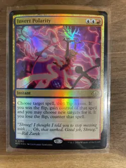 MTG Invert Polarity FOIL Modern Horizons 3 (MH3) Rare Magic Card #0190 - Image 1