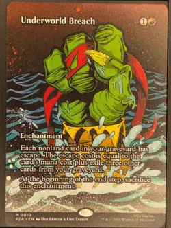 MTG TMNT Underworld Breach Full Art Mythic #0010 - Image 1