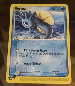 Pokemon TCG Horsea EX Dragon 58/97 Regular Common NM-LP - Image 1