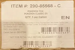 2023 POKEMON TRADING CARD GAME CLASSIC BOX SEALED CHARIZARD VENUSAUR BLASTOISE - Image 2