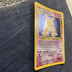 Alakazam Pokemon TCG Base Set Holo Rare 1/102 - Image 4