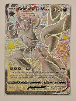 Grimmsnarl VMAX SV117/SV122 Shining Fates Shiny Vault Pokemon TCG & Bonus Card - Image 2