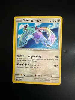 Shining Lugia - SM82 SM82 Holo Promo Sun & Moon Promo Pokemon NM - Image 1