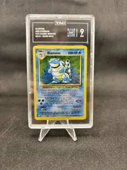 Blastoise 003/034 Pokemon TCG Classic Holo Stage 2 HP 100 TAG Graded 9 - Image 1