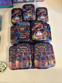 HUGE Pokemon Empty Booster Bundle & Mini Tin Lot - 35+ Items - FREE SHIPPING!!! - Image 5