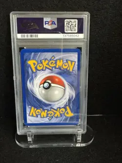 Pokemon TCG Snorlax 27/64 Jungle Rare Regular Unlimited 90 HP PSA 7 vintage - Image 2