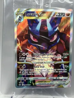 2023 Pokemon Black Star Promo SWSH291 Lucario VSTAR (SEALED) - Image 3