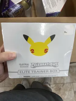 Pokemon TCG 25th Anniv. Celebrations Elite Trainer Box SEALED/NEW ETB - Image 1