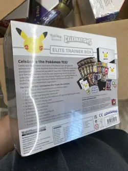 Pokemon TCG 25th Anniv. Celebrations Elite Trainer Box SEALED/NEW ETB - Image 2