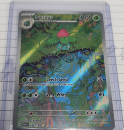Pokemon Ivysaur 167/165 SV Scarlet & Violet 151 Illustration Rare Holo EN - Image 1