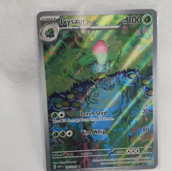 Pokemon Ivysaur 167/165 SV Scarlet & Violet 151 Illustration Rare Holo EN - Image 3