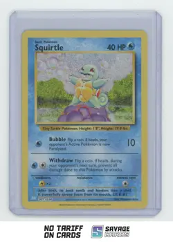 2023 Pokemon Classic Holo Squirtle #001/034 - Image 1