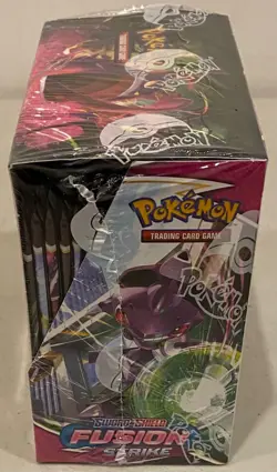 2021 POKEMON TCG SWORD & SHIELD FUSION STRIKE 36 PACKS SEALED BOOSTER BOX A - Image 5
