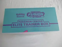 Fusion Strike Pokemon Center Sword & Shield Elite Trainer Box ETB Sealed - Image 3