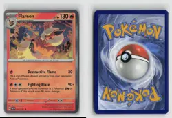 Flareon #013/131 Sv Prismatic Evolutions Holo Rare Pokemon TCG NM - Image 3
