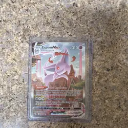 Pokemon Espeon VMAX Alternate Art Secret Rare Holo 270/264 Fusion Strike - Image 1