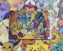 Pokemon Charizard Vintage Pocket Monsters Vending HOLO Prism Sticker 98 Nintendo - Image 2