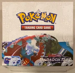 2023 POKEMON TCG SCARLET & VIOLET PARADOX RIFT 36 PACKS SEALED BOOSTER BOX B - Image 1
