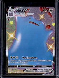 2021 Pokemon SWSH Shining Fates Ditto VMAX Shiny Vault #SV119/SV122 - Image 1