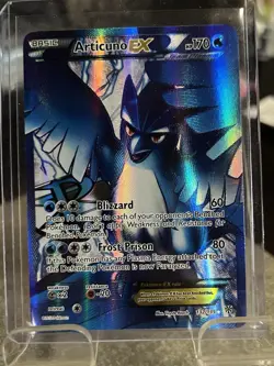 2012 Pokemon TCG Articuno EX FULL ART 132/135 B&W Plasma Storm SSP CHASE - Image 1
