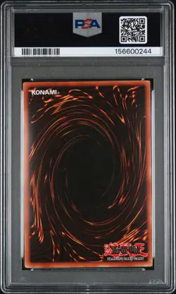 2002 YU-GI-OH! LOB-LEGEND OF BLUE EYES WHITE DRAGON BLUE-EYES WHITE DRAGON PSA 6 - Image 2