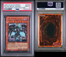 PSA 10, POP 10 Yu-Gi-Oh! 2009 JUMP-EN030 Red-Eyes Darkness Metal Dragon - Image 3
