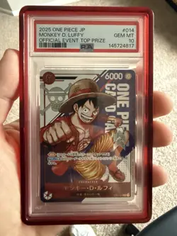 Monkey D. Luffy One Piece Official Flagship Event Top Prize Japanese #014 - Image 1