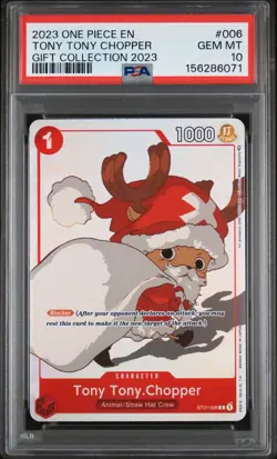 2023 ONE PIECE GIFT COLLECTION 2023 #006 TONY TONY CHOPPER PSA 10 - Image 1