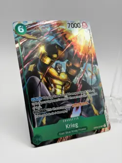 One Piece Krieg OP03-025 SR Parallel - Pillars of Strength NM ENGLISH - Image 2