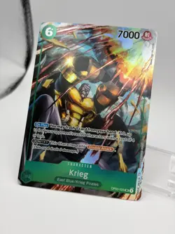 One Piece Krieg OP03-025 SR Parallel - Pillars of Strength NM ENGLISH - Image 3