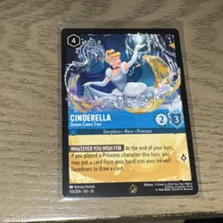 Disney Lorcana Cinderella Dream Come True 155/204 Whispers in the Well NON Foil - Image 1