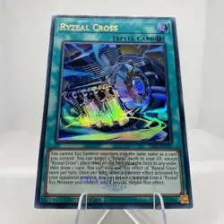 Yugioh Ryzeal Cross 25LP-EN015 Ultra Rare Stamp NM - Image 3