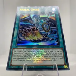 Yugioh Ryzeal Cross 25LP-EN015 Ultra Rare Stamp NM - Image 4