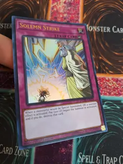 Yugioh Solemn Strike DUDE-EN055 Ultra Rare 1st Edition Near Mint - Image 2