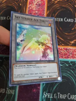 Yugioh Sky Striker Ace Token OP08-EN026 Super Rare Near Mint - Image 2
