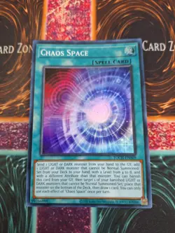 Yugioh Chaos Space TOCH-EN009 Super Rare Unlimited Near Mint - Image 1