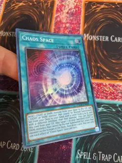 Yugioh Chaos Space TOCH-EN009 Super Rare Unlimited Near Mint - Image 2
