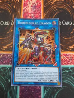 Yugioh Borrelguard Dragon BLRR-EN044 Secret Rare 1st Edition Near Mint - Image 1