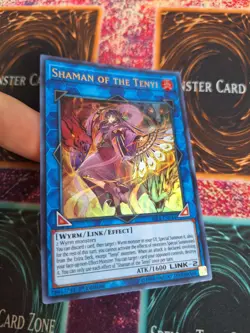 Yugioh Shaman of the Tenyi RIRA-EN044 Ultra Rare 1st Edition Near Mint - Image 2