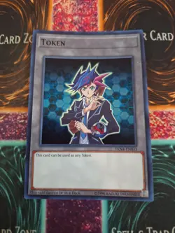 Yugioh Yusaku Token TKN4-EN033 Super Rare Near Mint - Image 1