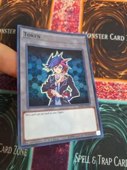 Yugioh Yusaku Token TKN4-EN033 Super Rare Near Mint - Image 2