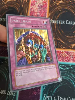 Yugioh Skill Drain DCR-049 Rare OG Unlimited NM/LP - Image 2