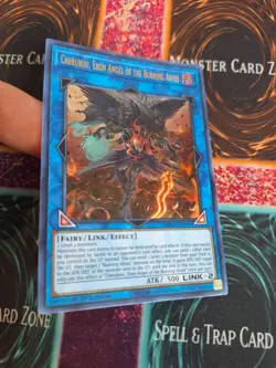 Yugioh Cherubini, Ebon Angel of the Burning Abyss MP20-EN096 Ultra 1st Ed NM - Image 2